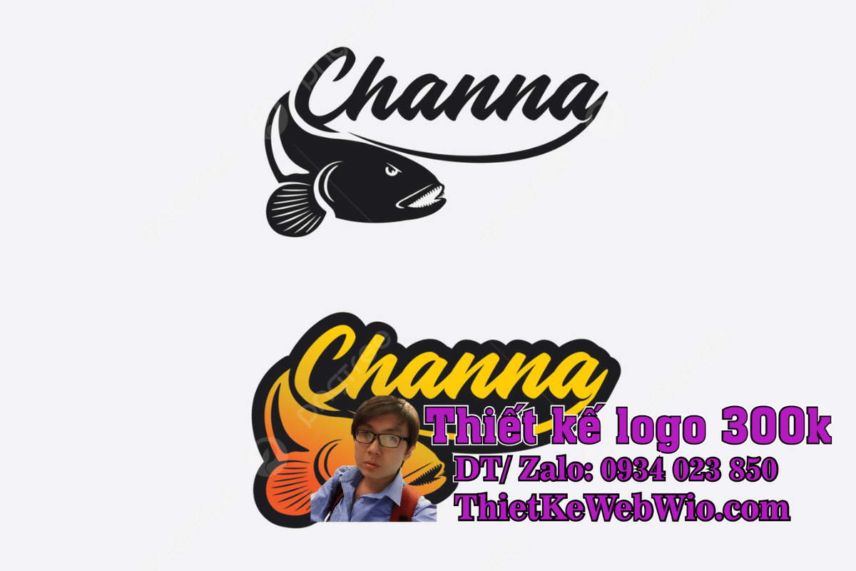 Logo Cá Lóc Logo Cá Lóc