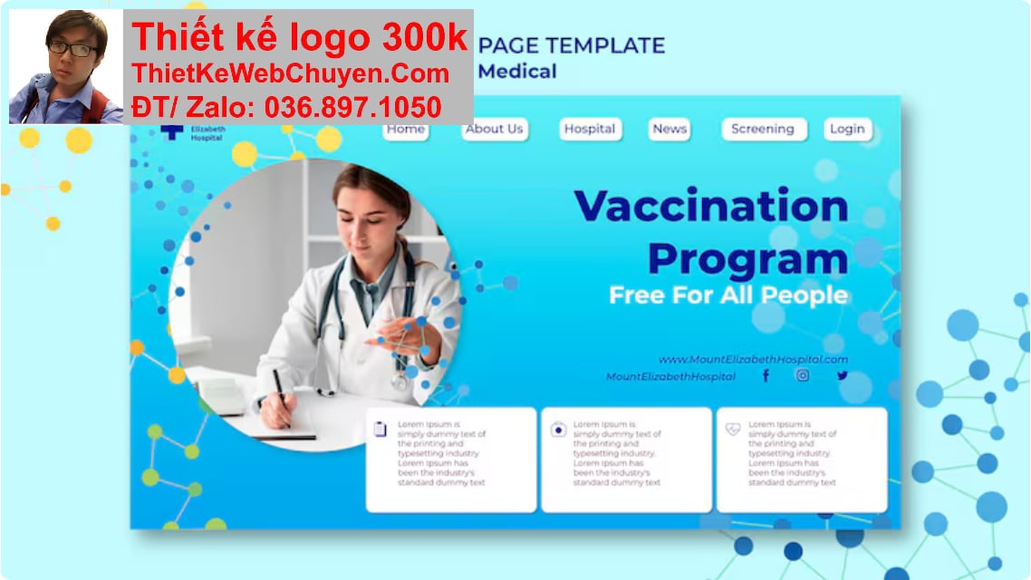 Thiết kế web giới thiệu bản thân chuyên nghiệp