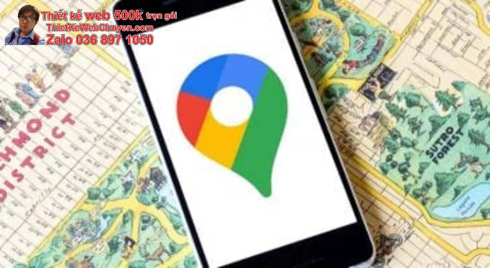 Sửa lỗi Google Map cửa hàng Bán đồ công nghệ