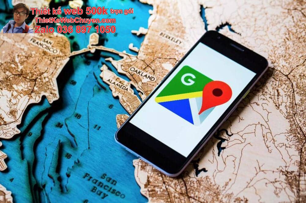 Sửa lỗi Google Map cửa hàng bán balô