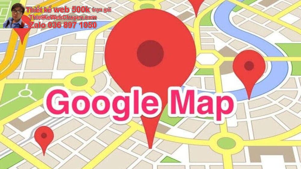 Sửa lỗi Google Map cửa hàng bán bánh