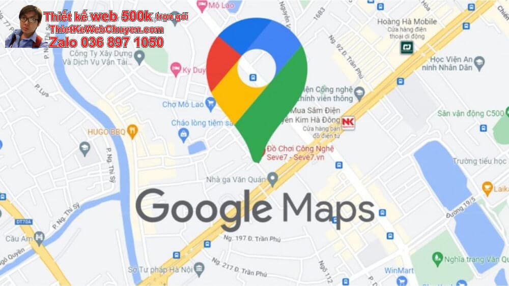 Sửa lỗi Google Map cửa hàng bán thực phẩm chức năng