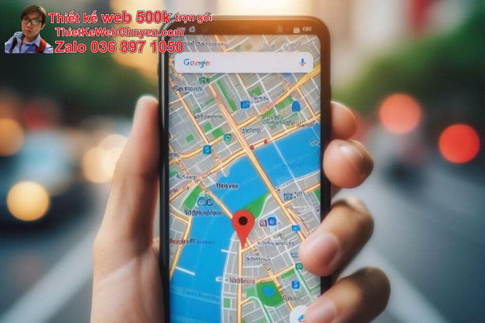 Sửa lỗi Google Map cửa hàng bán trái cây
