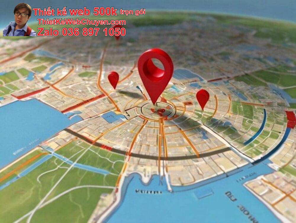 Sửa lỗi Google Map cửa hàng bán túi xách