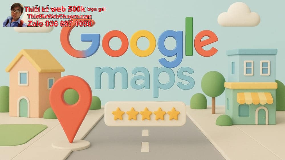 Sửa lỗi Google Map cửa hàng bán vật phẩm trang trí decor