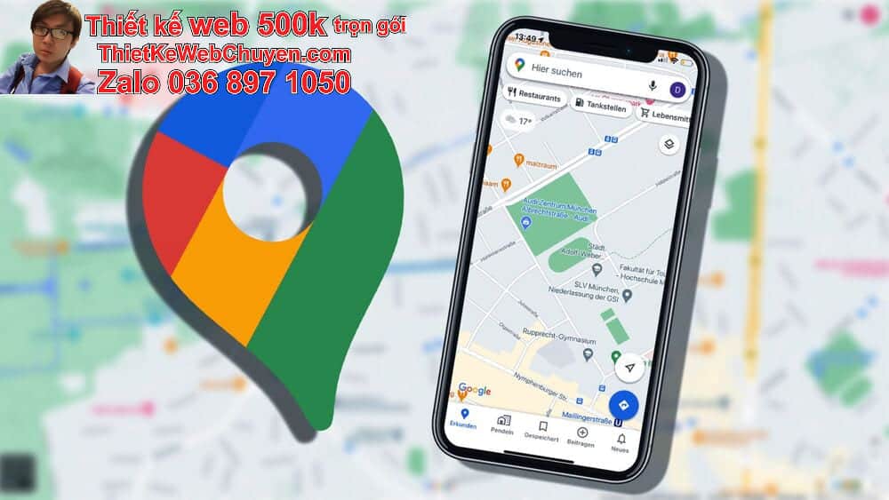 Sửa lỗi Google Map dịch vụ chăm sóc thú cưng