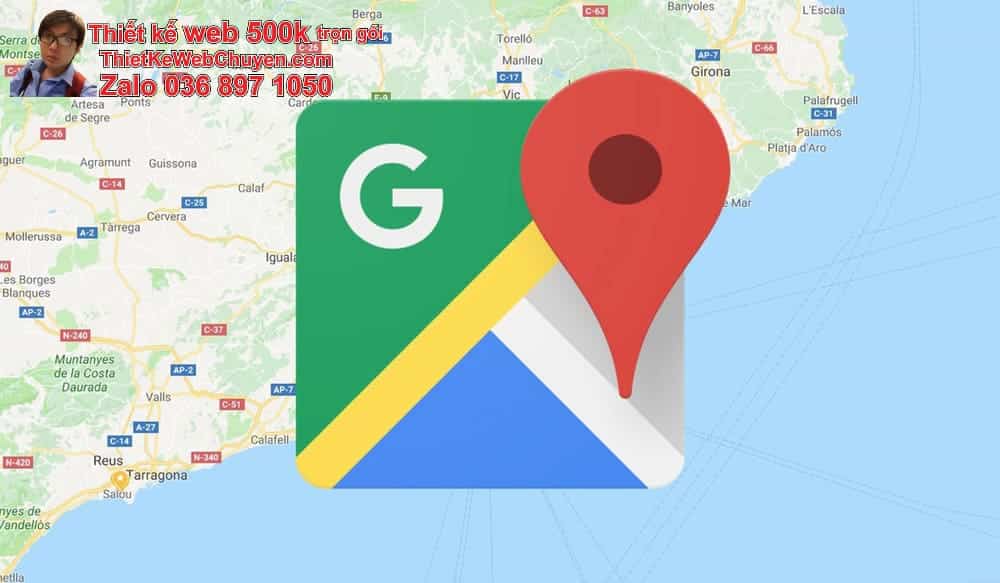 Tạo bản đồ Google Map trung tâm ngoại ngữ
