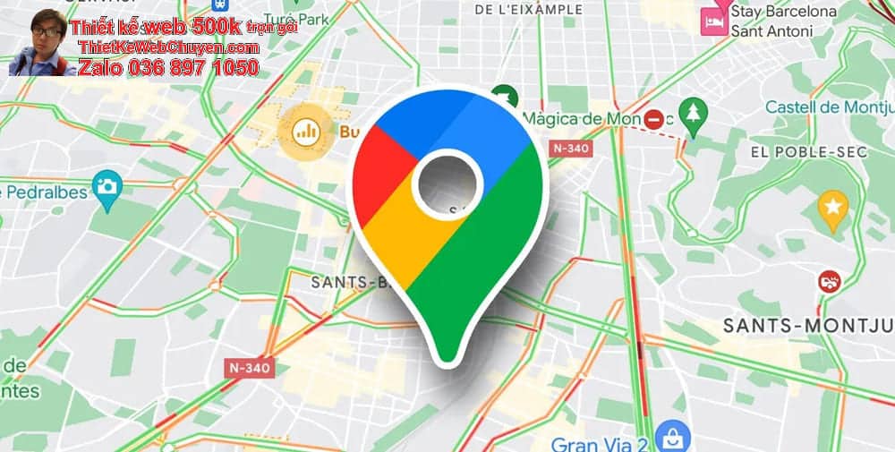 Tạo bản đồ Google Map xưởng in ấn bao bì nhựa