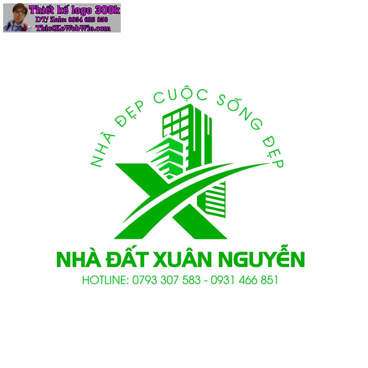 Thiết Kế Logo Bất Động Sản - Môi Giới Nhà Đất Xuân Nguyễn Thiết Kế Logo Bất Động Sản - Môi Giới Nhà Đất Xuân Nguyễn