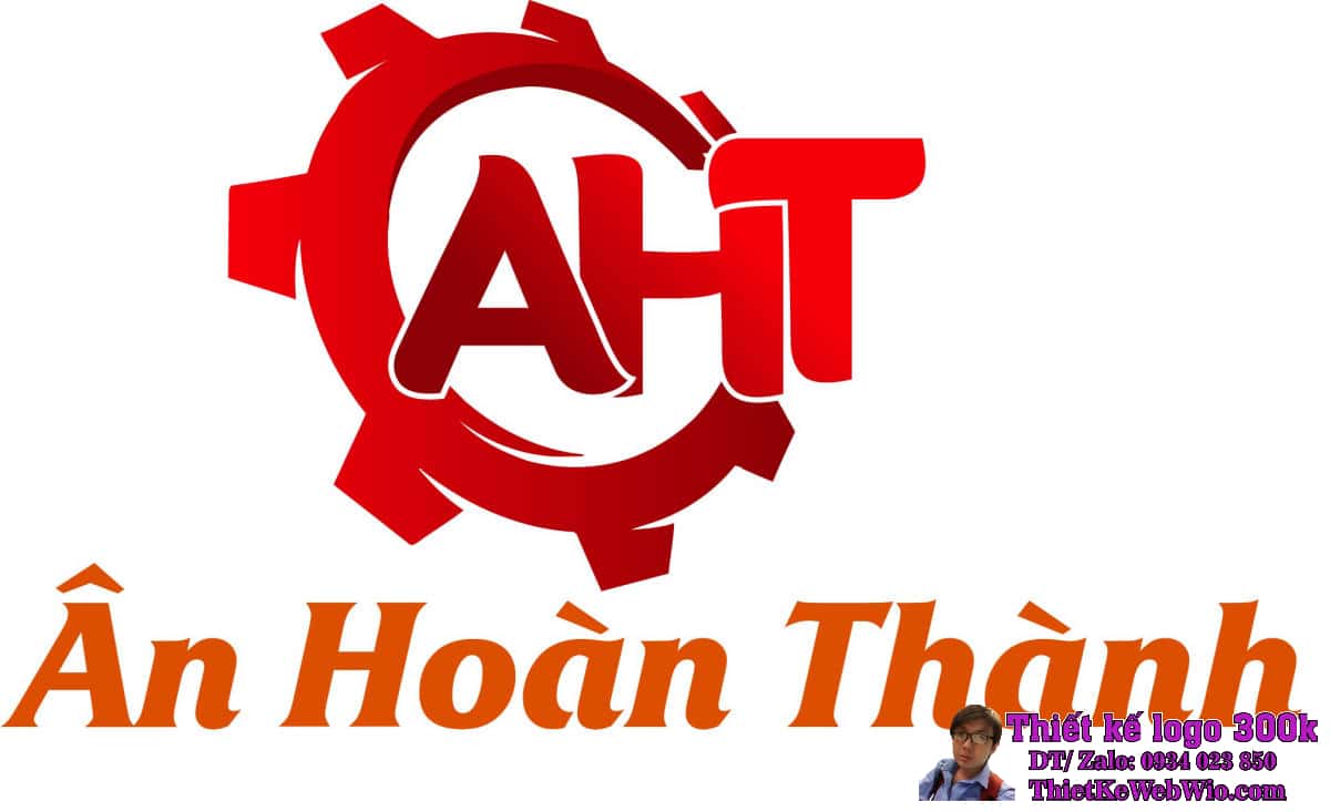 Thiết Kế Logo Cơ Khí AHT Ân Hoàn Thành Thiết Kế Logo Cơ Khí AHT Ân Hoàn Thành