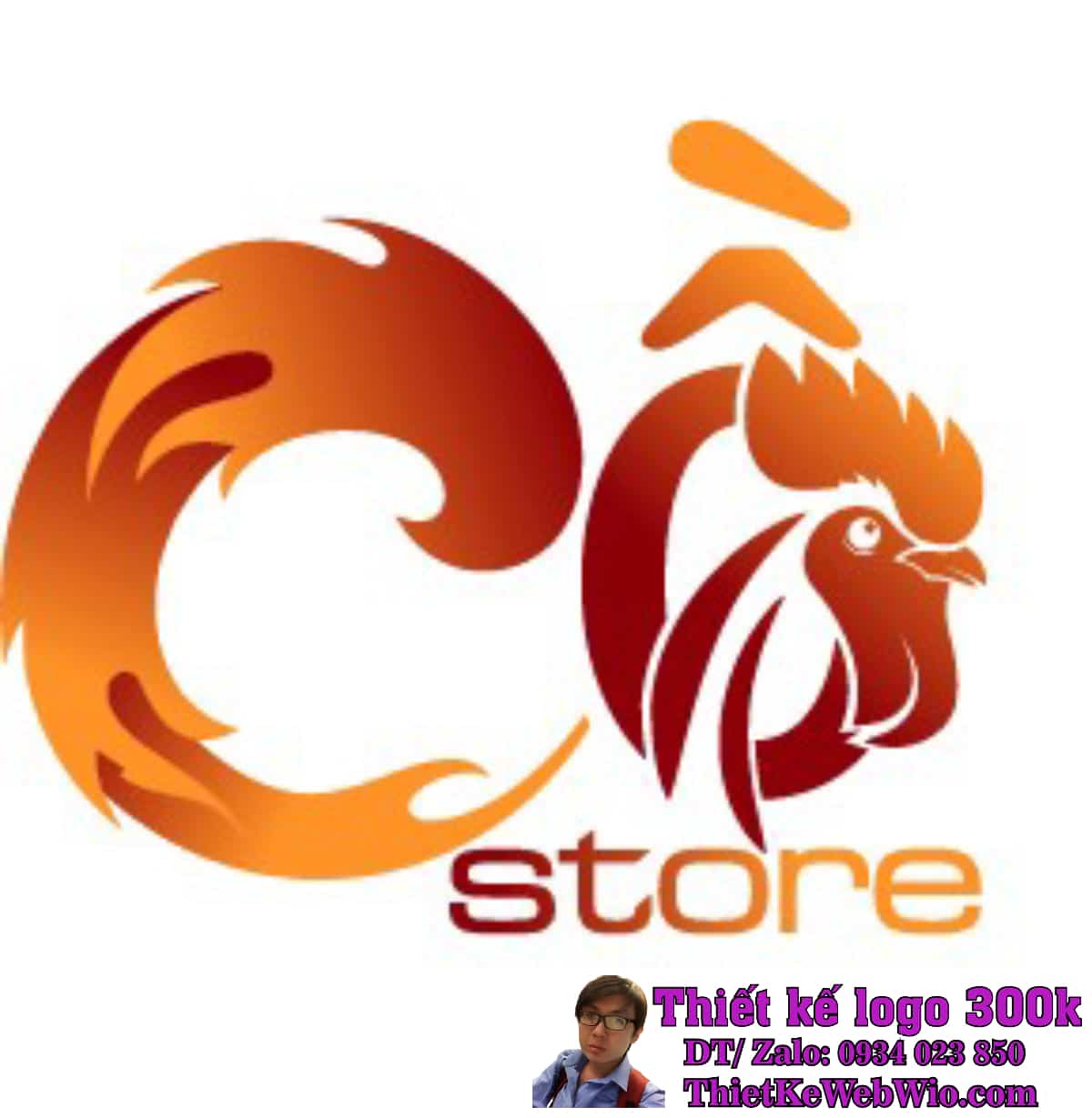 Thiết Kế Logo Điện Thoại Di Động CỒ Store Thiết Kế Logo Điện Thoại Di Động CỒ Store