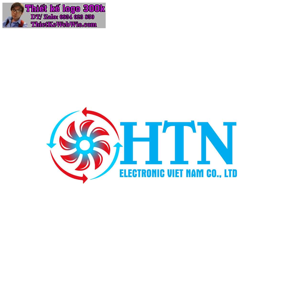 Thiết Kế Logo Điện Tử HTN Thiết Kế Logo Điện Tử HTN