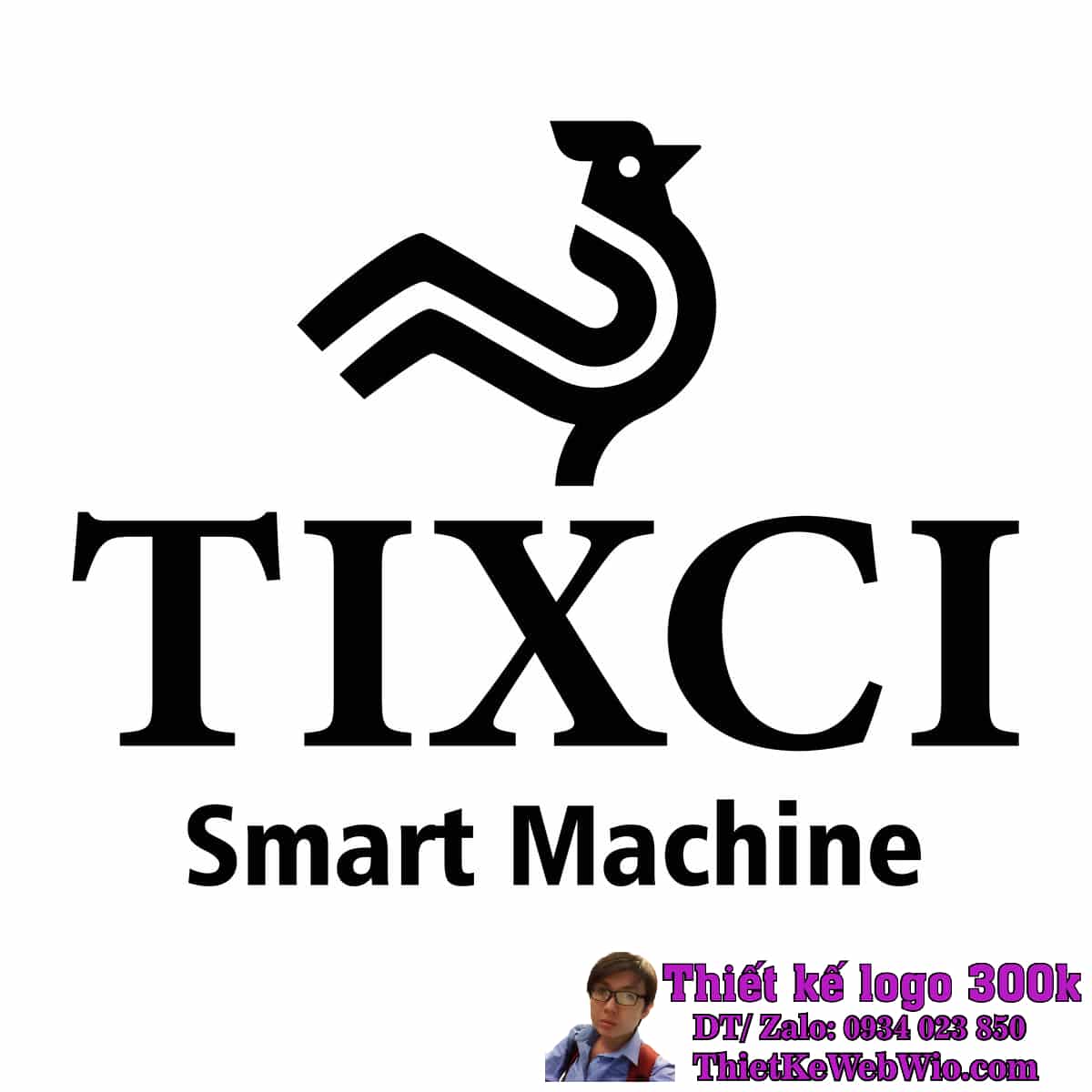 Thiết Kế Logo Máy Móc, Điện Tử TixCi Smart Machine Thiết Kế Logo Máy Móc, Điện Tử TixCi Smart Machine