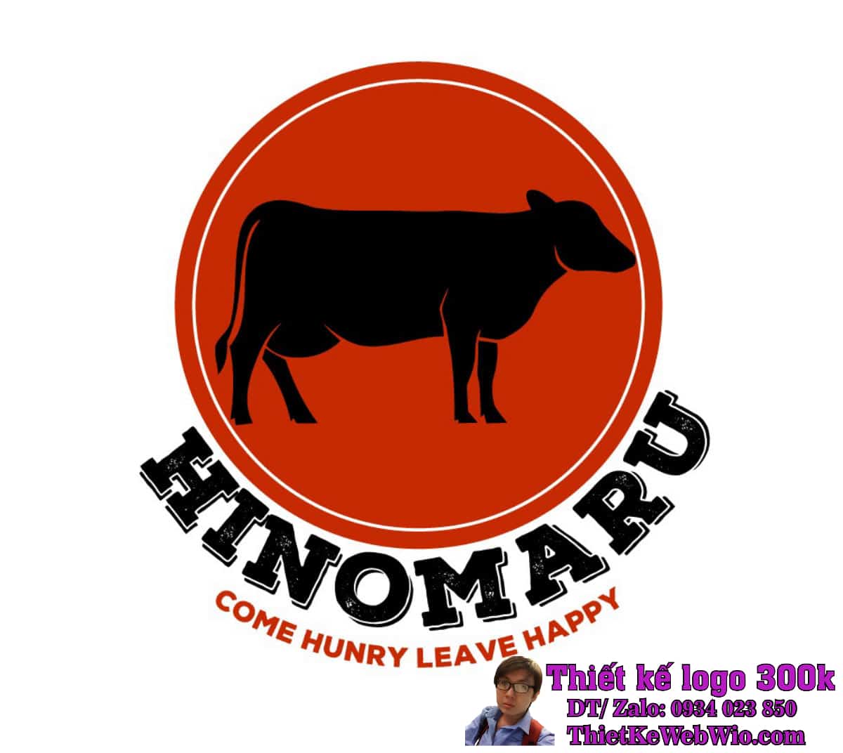 Thiết Kế Logo Nhà Hàng Hinomaru Thiết Kế Logo Nhà Hàng Hinomaru
