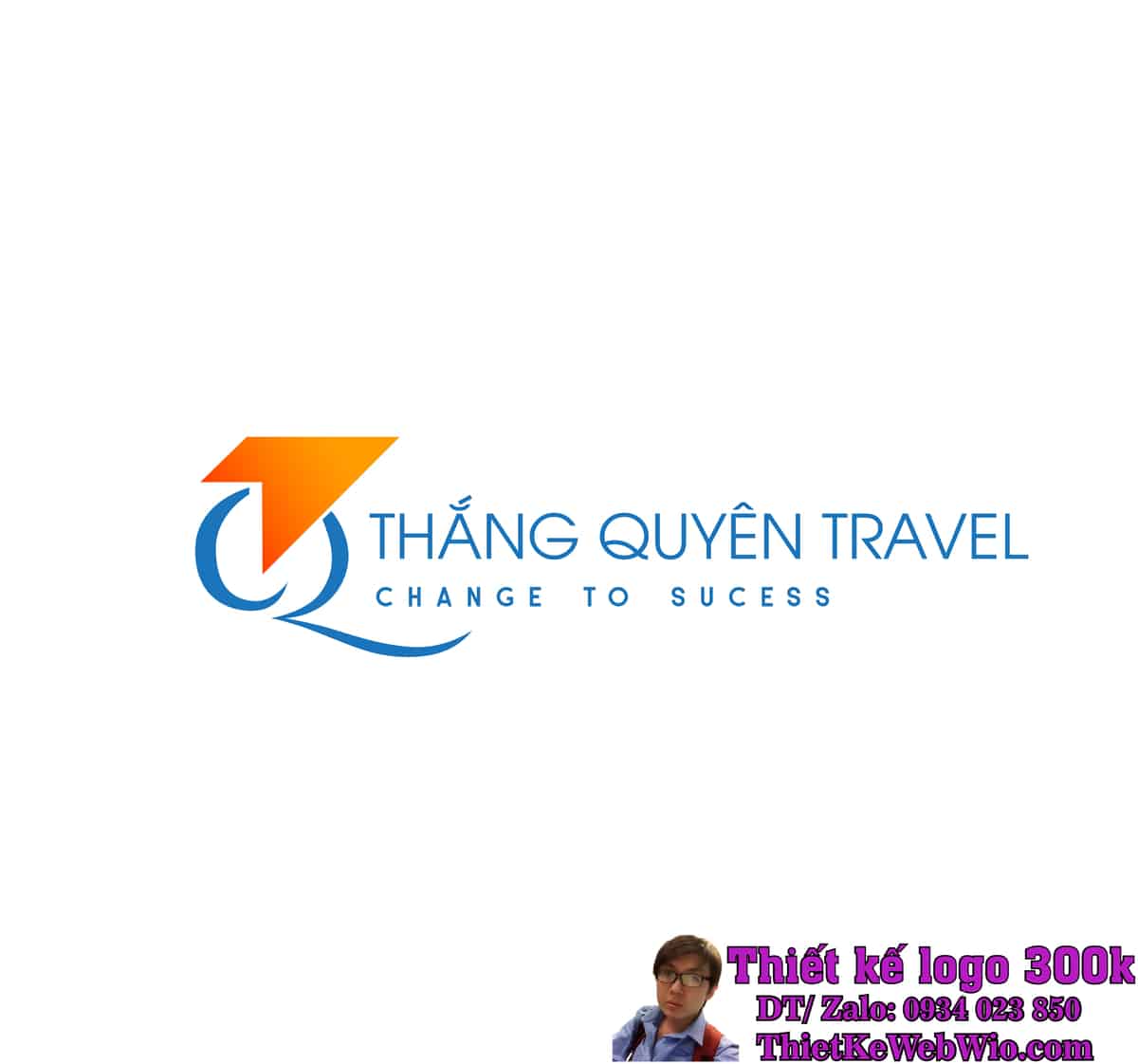 Thiết Kế Logo Thuê Xe Thắng Quyên Travel Thiết Kế Logo Thuê Xe Thắng Quyên Travel