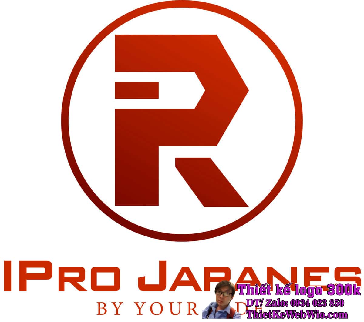 Thiết Kế Logo Trung Tâm Tiếng Nhật IPro Japanese Thiết Kế Logo Trung Tâm Tiếng Nhật IPro Japanese