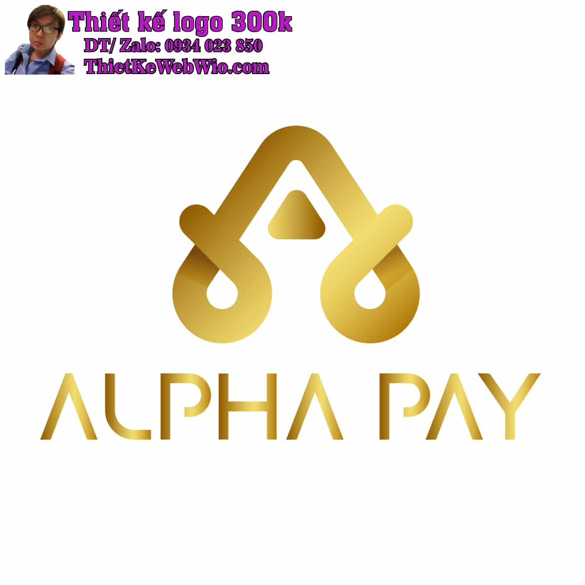 Thiết kế Logo Tài chính Ngân hàng Alpha Pay Thiết kế Logo Tài chính Ngân hàng Alpha Pay
