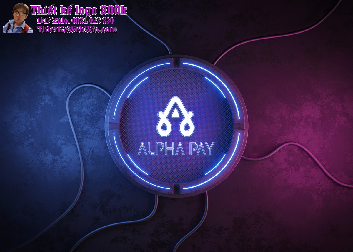 Thiết kế Logo Tài chính Ngân hàng Alpha Pay Thiết kế Logo Tài chính Ngân hàng Alpha Pay