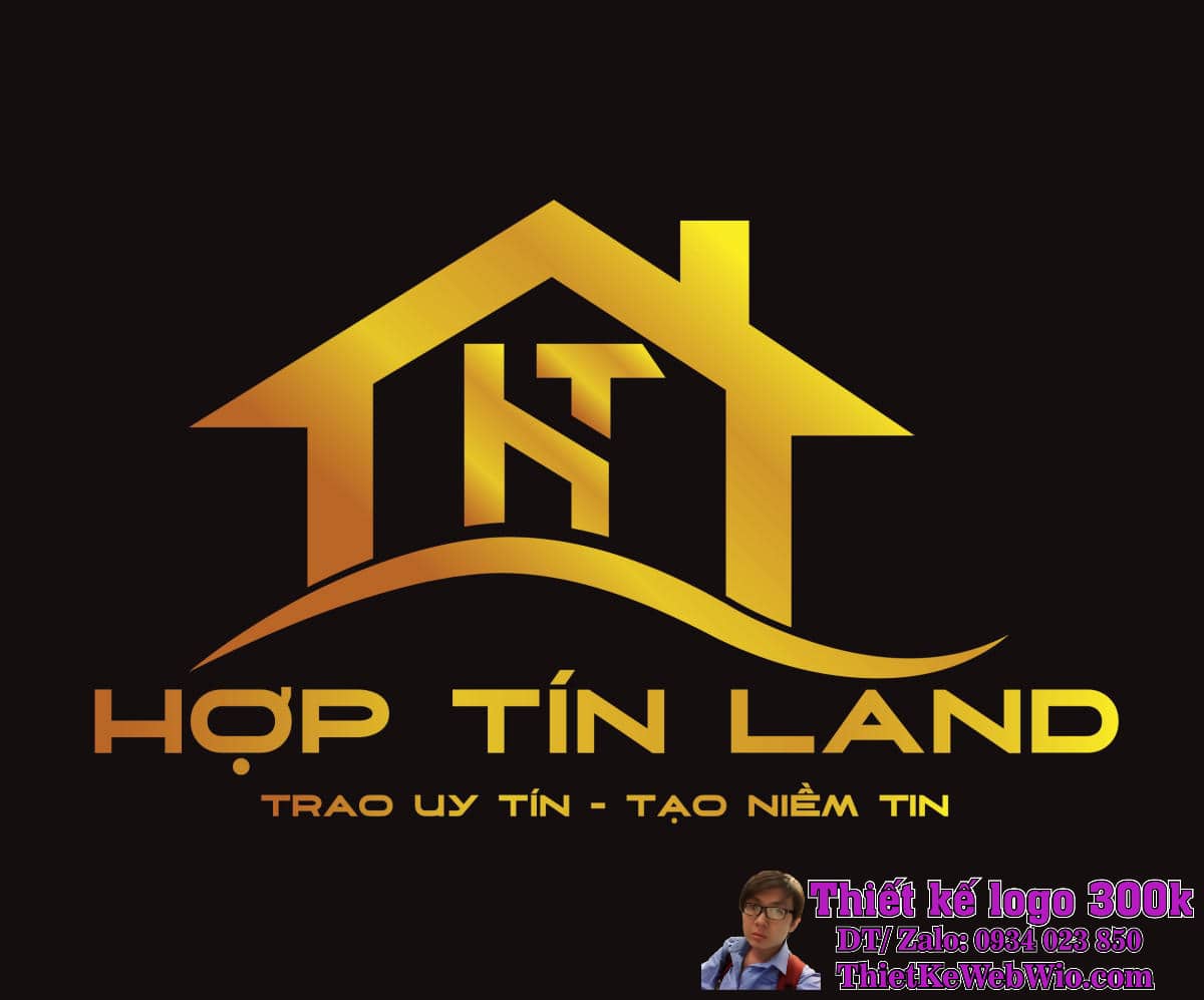 Thiết kế logo Bất động sản HT Thiết kế logo Bất động sản HT