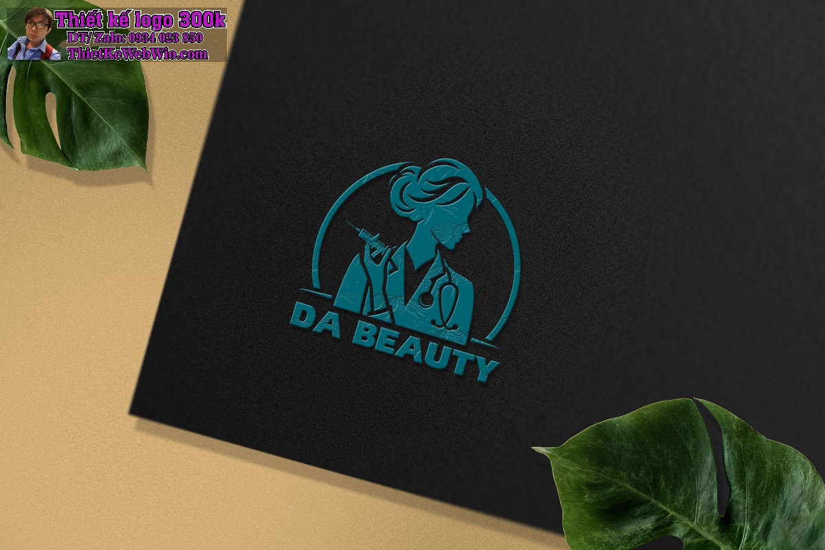 Thiết kế logo Beauty - Spa - Clinic DA Beauty Thiết kế logo Beauty - Spa - Clinic DA Beauty