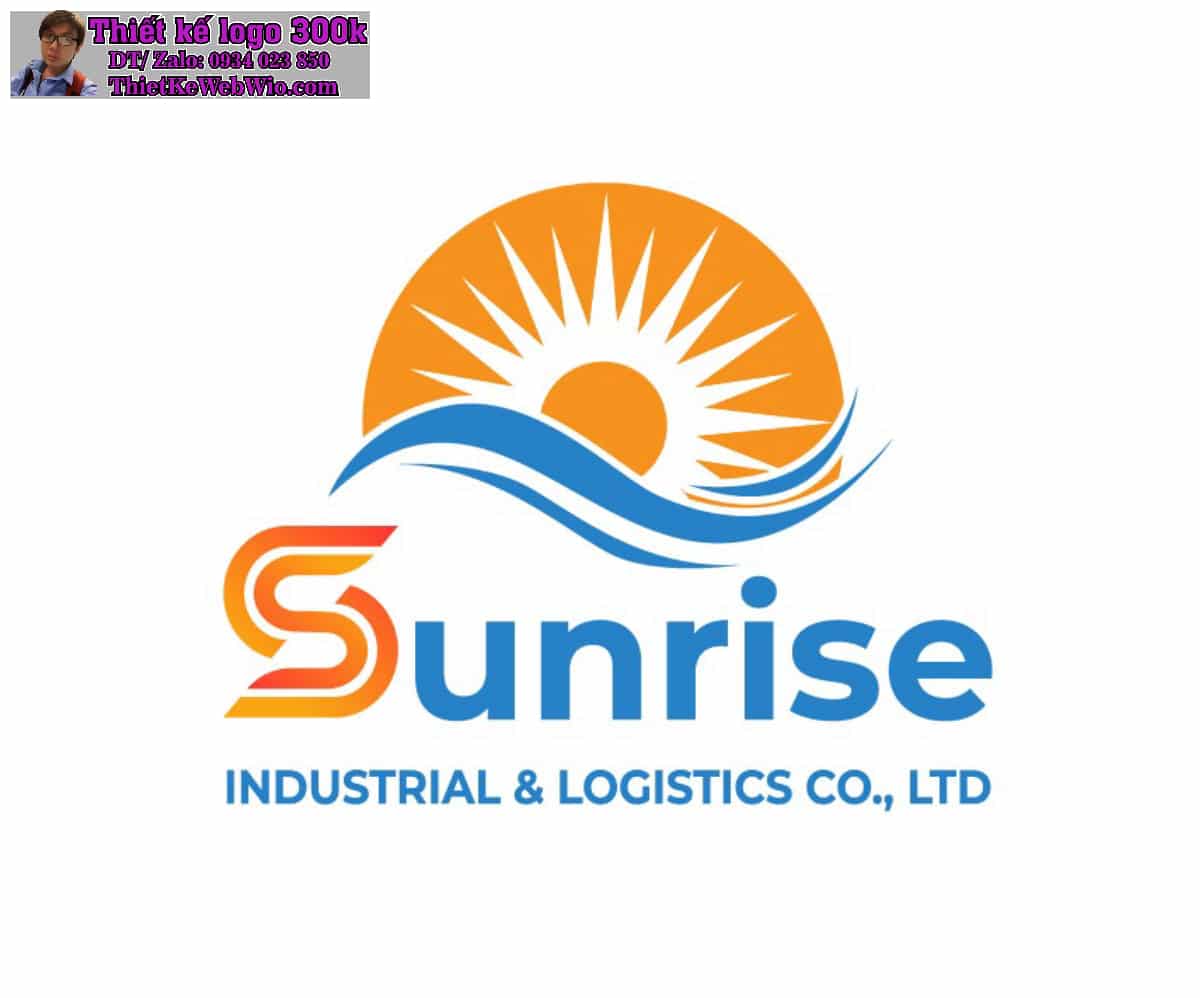 Thiết kế logo Công nghiệp và Logistics Sunrise Thiết kế logo Công nghiệp và Logistics Sunrise