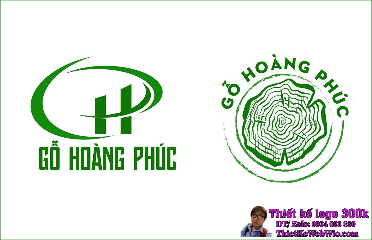 Thiết kế logo Công ty gỗ Hoàng Phúc Thiết kế logo Công ty gỗ Hoàng Phúc