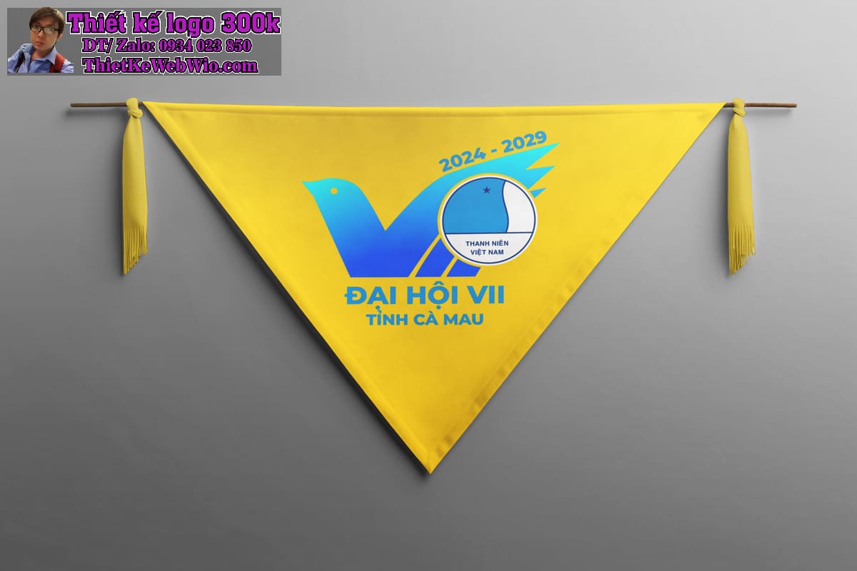 Thiết kế logo Đại hội đại biểu Hội LHTN Việt Nam TP Cà Mau Thiết kế logo Đại hội đại biểu Hội LHTN Việt Nam TP Cà Mau
