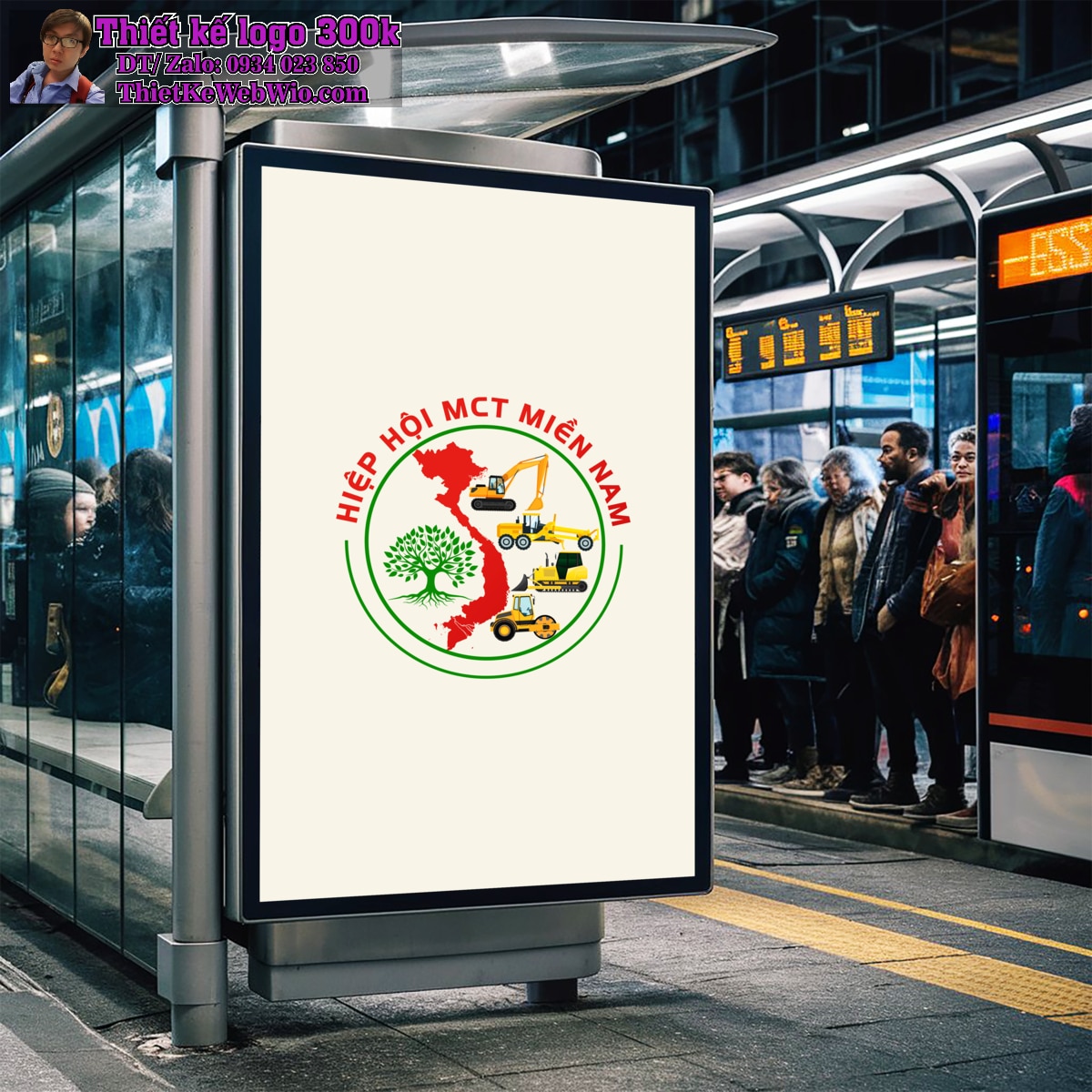 Thiết kế logo HIỆP HỘI MCT MIỀN NAM Thiết kế logo HIỆP HỘI MCT MIỀN NAM