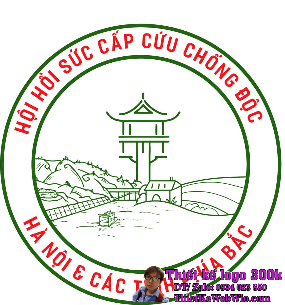 Thiết kế logo Hội Hồi Sức Cấp Cứu Chống Độc Thiết kế logo Hội Hồi Sức Cấp Cứu Chống Độc