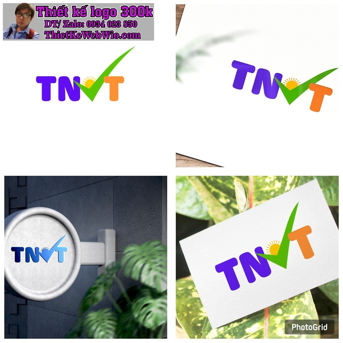 Thiết kế logo Nông nghiệp TNVT (Tan Nong Viet Tien) Thiết kế logo Nông nghiệp TNVT (Tan Nong Viet Tien)