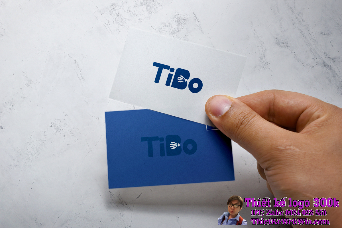 Thiết kế logo TiBo Badminton Thiết kế logo TiBo Badminton