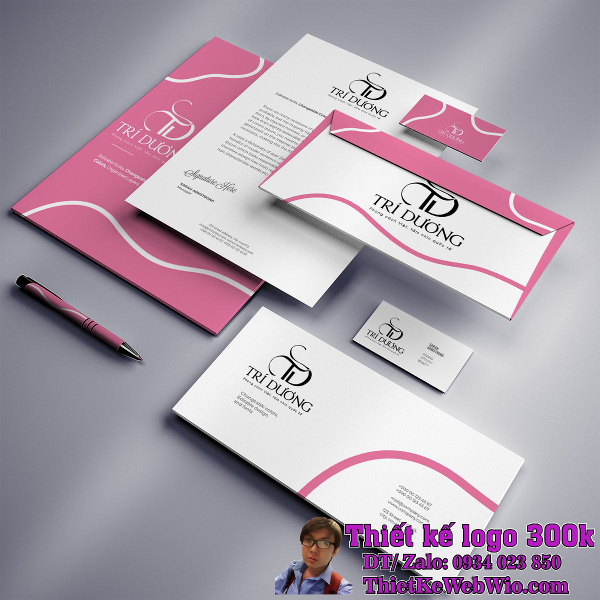Thiết kế logo Trí Dương Thiết kế logo Trí Dương