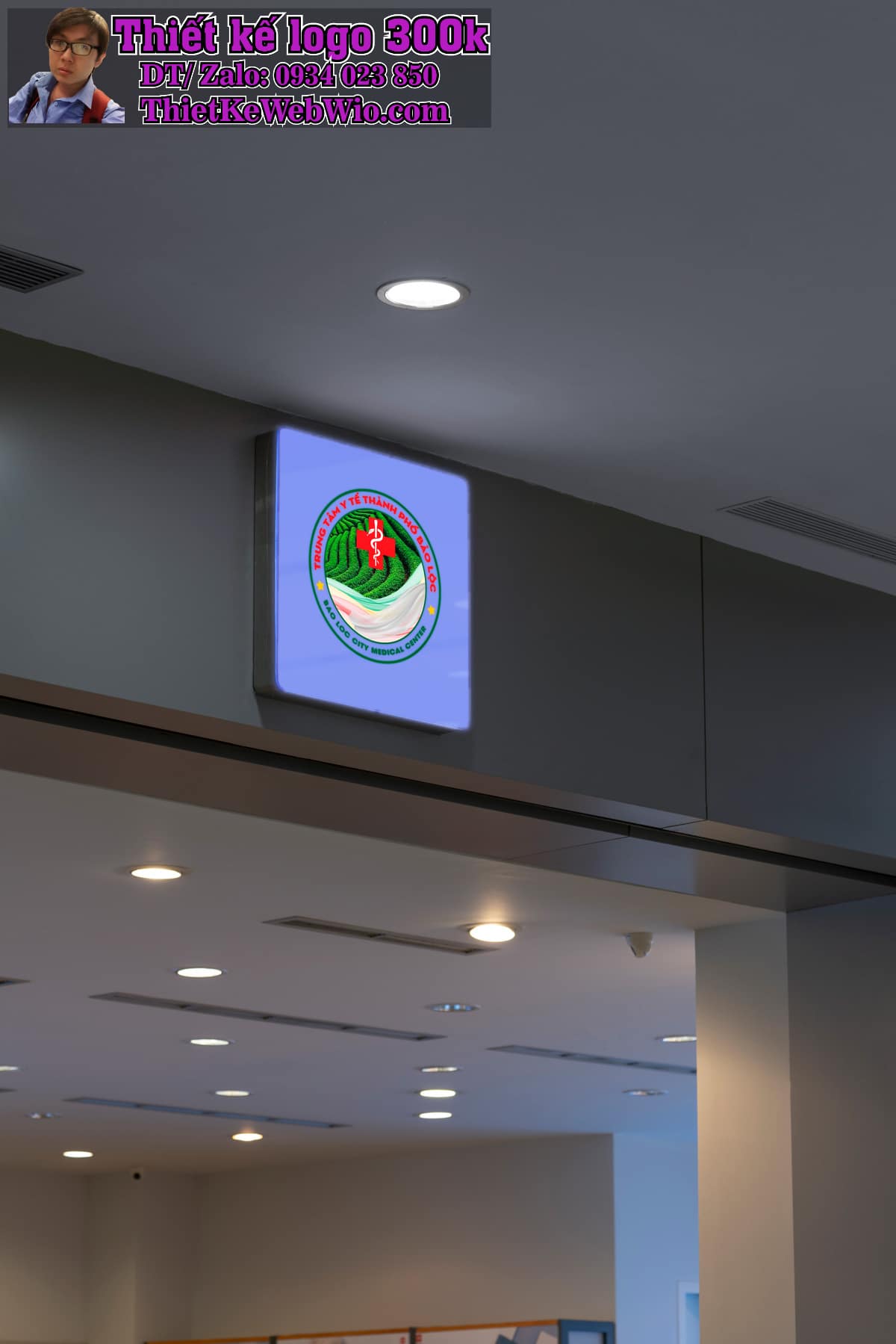 Thiết kế logo Trung tâm Y tế Thành phố Bảo Lộc Thiết kế logo Trung tâm Y tế Thành phố Bảo Lộc