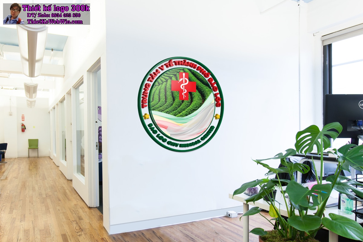 Thiết kế logo Trung tâm Y tế Thành phố Bảo Lộc Thiết kế logo Trung tâm Y tế Thành phố Bảo Lộc