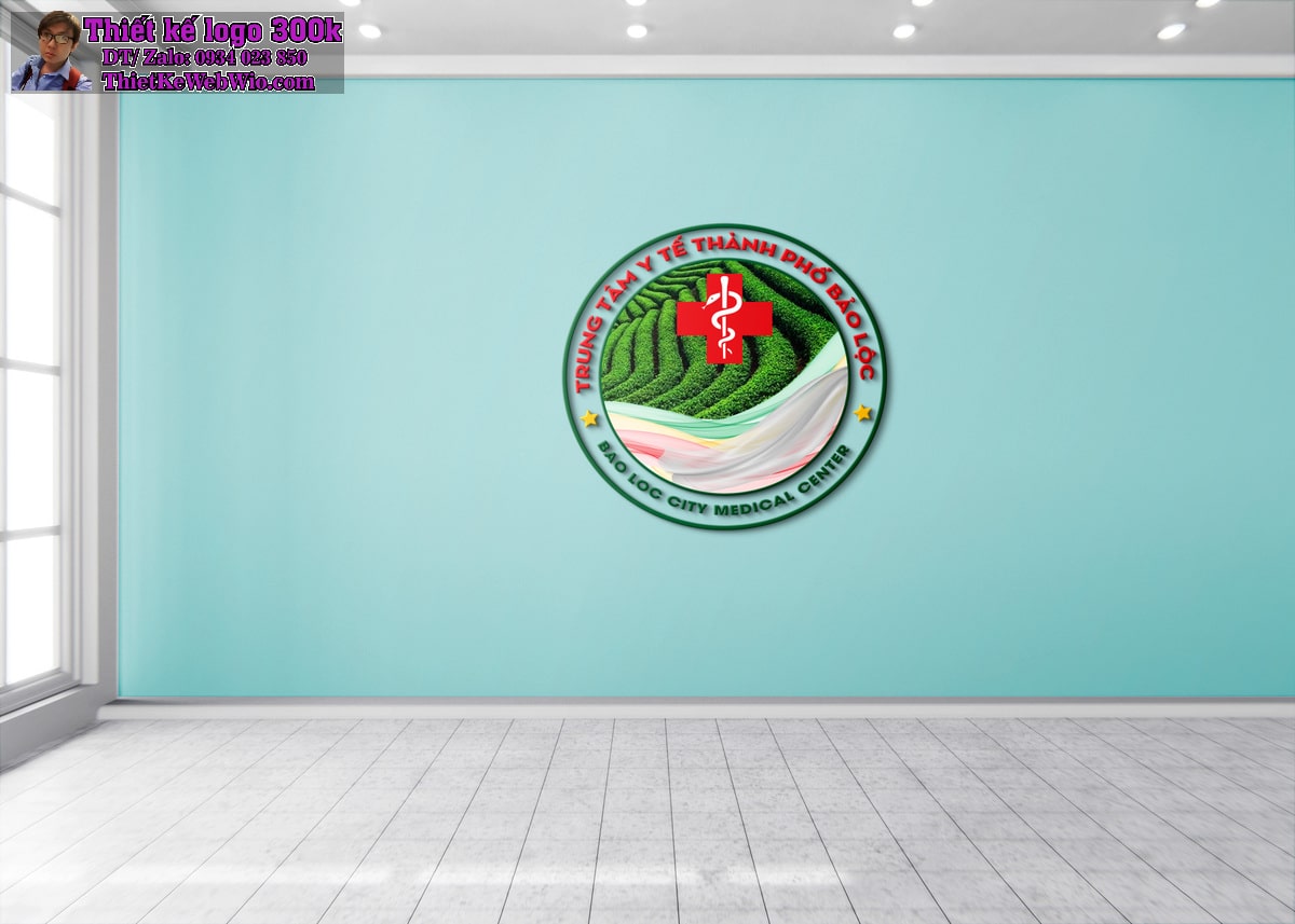 Thiết kế logo Trung tâm Y tế Thành phố Bảo Lộc Thiết kế logo Trung tâm Y tế Thành phố Bảo Lộc