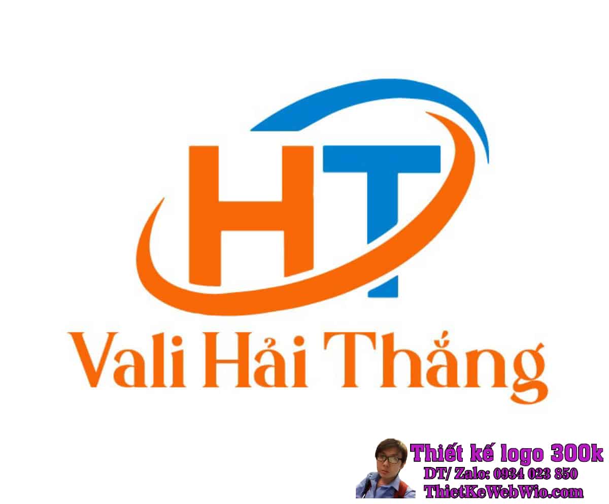 Thiết kế logo Vali HT Hải Thắng Thiết kế logo Vali HT Hải Thắng