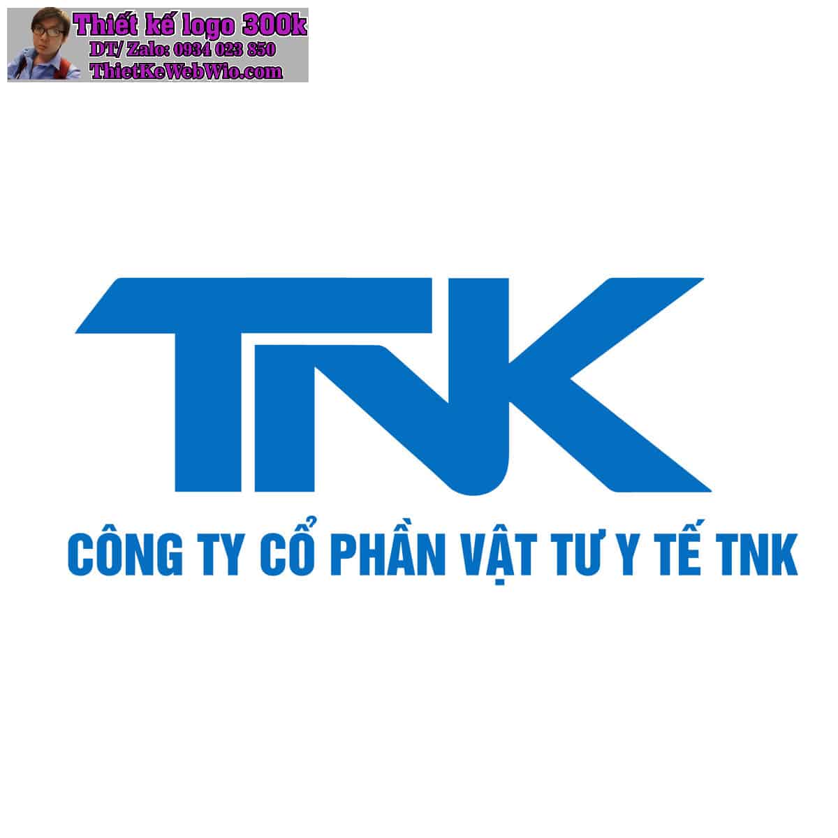 Thiết kế logo Vật tư Y tế TNK Thiết kế logo Vật tư Y tế TNK