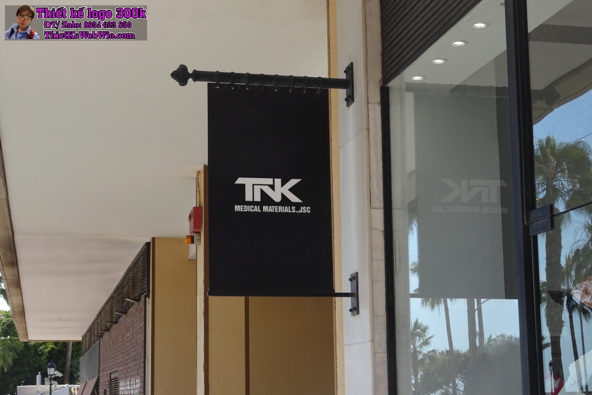 Thiết kế logo Vật tư Y tế TNK Thiết kế logo Vật tư Y tế TNK