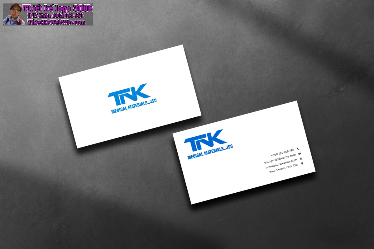 Thiết kế logo Vật tư Y tế TNK Thiết kế logo Vật tư Y tế TNK
