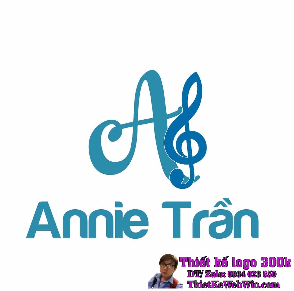 Thiết kế logo âm Nhạc Annie Trần Thiết kế logo âm Nhạc Annie Trần