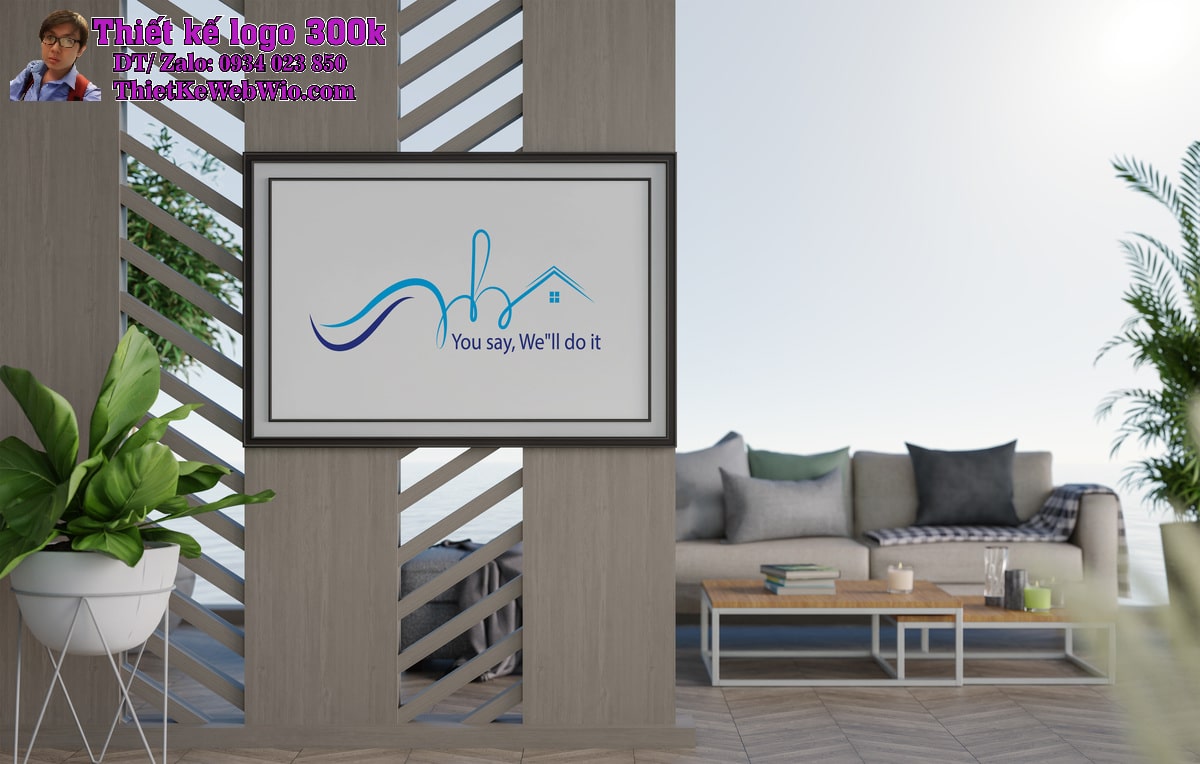 Thiết kế logo bất động sản An Home Thiết kế logo bất động sản An Home