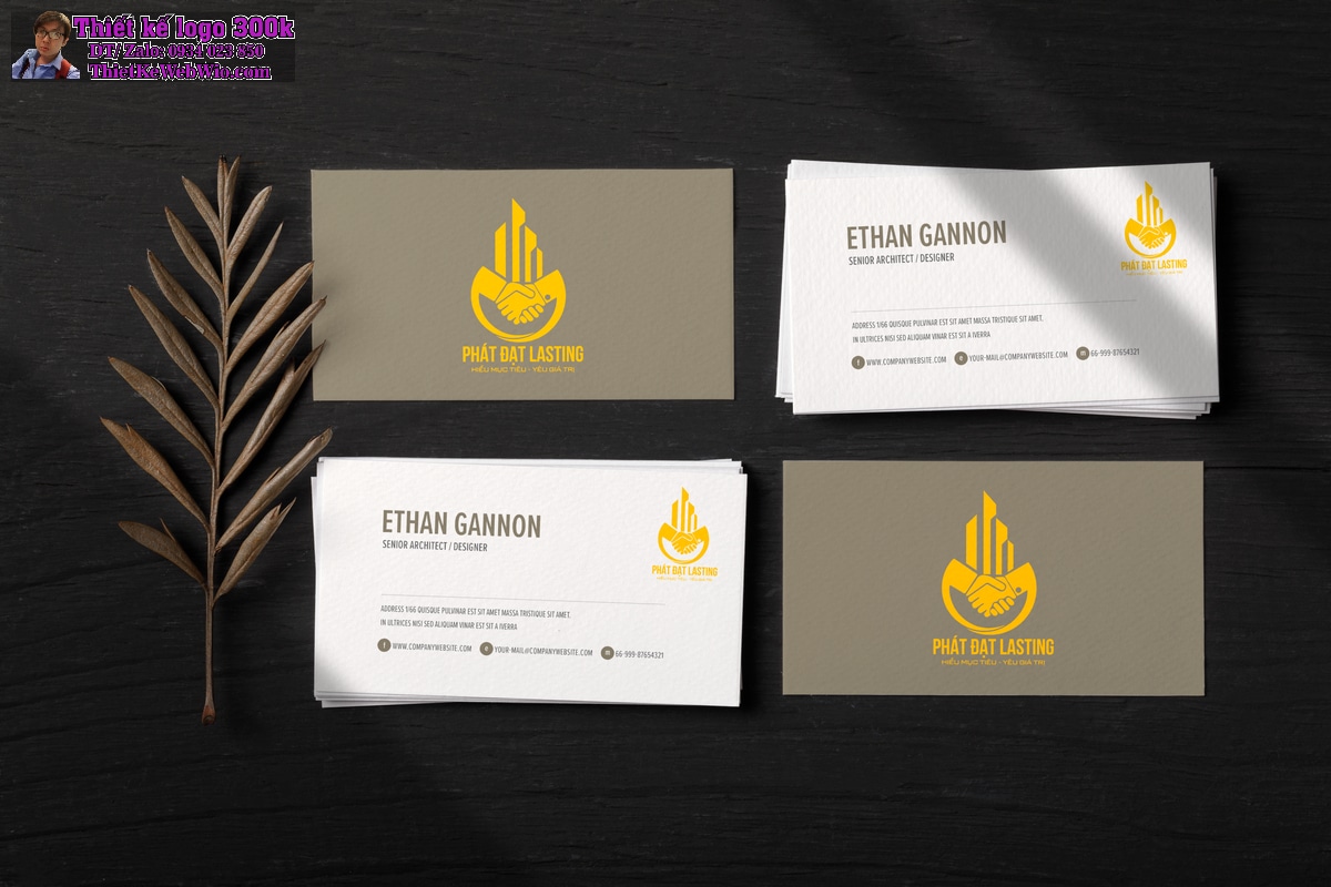 Thiết kế logo bất động sản Phát Đạt Lasting Thiết kế logo bất động sản Phát Đạt Lasting