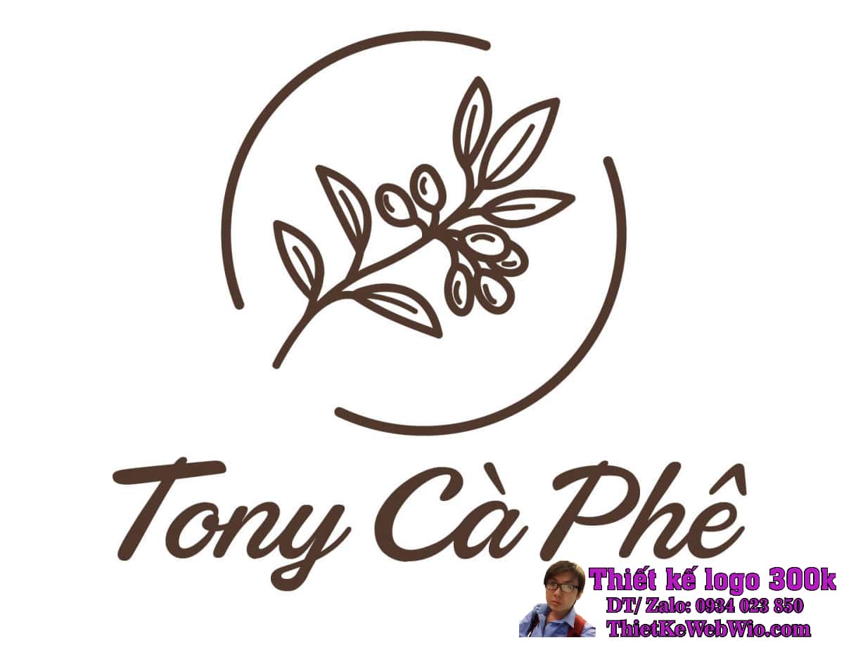 Thiết kế logo cà phê TONY Thiết kế logo cà phê TONY