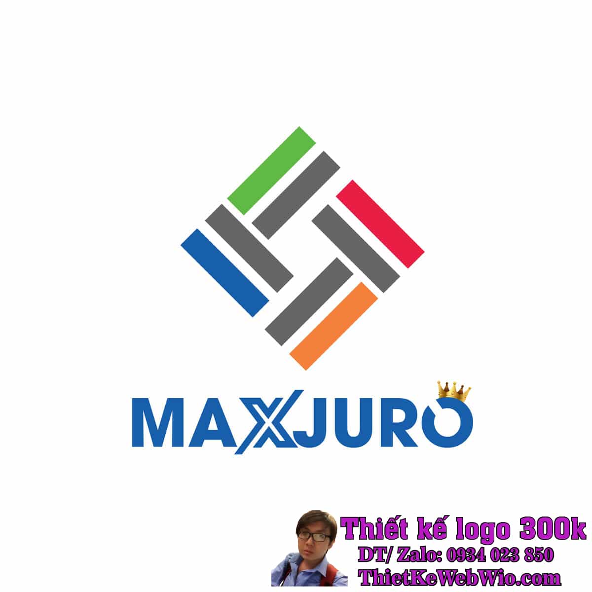 Thiết kế logo công ty MAXJURO Thiết kế logo công ty MAXJURO