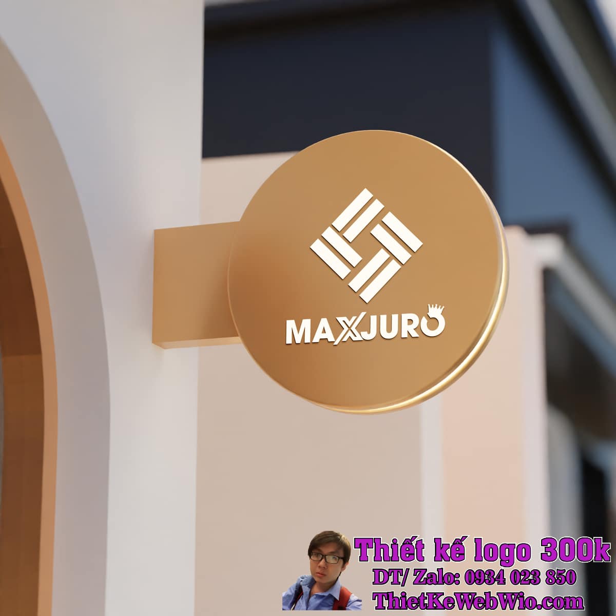 Thiết kế logo công ty MAXJURO Thiết kế logo công ty MAXJURO
