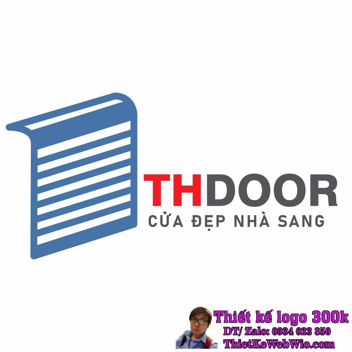 Thiết kế logo cửa cuốn THDOOR Thiết kế logo cửa cuốn THDOOR