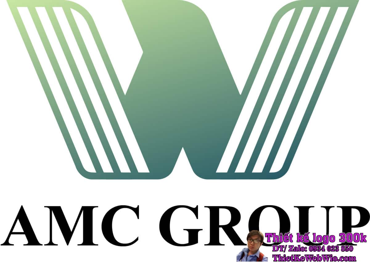 Thiết kế logo dịch vụ quốc tế AMC GROUP Thiết kế logo dịch vụ quốc tế AMC GROUP