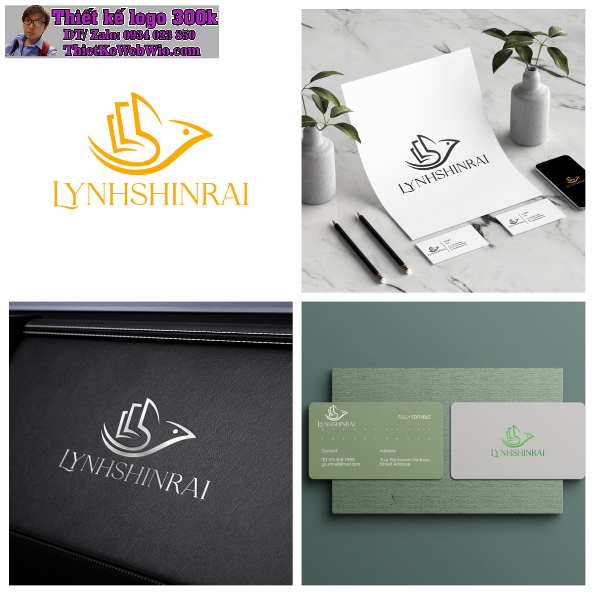 Thiết kế logo giáo dục Lynhshinrai Thiết kế logo giáo dục Lynhshinrai