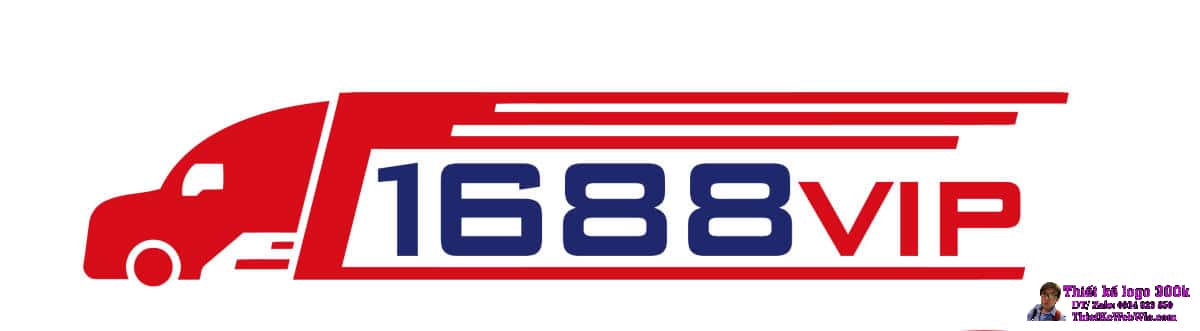 Thiết kế logo giao hàng nhanh 1688vip Thiết kế logo giao hàng nhanh 1688vip