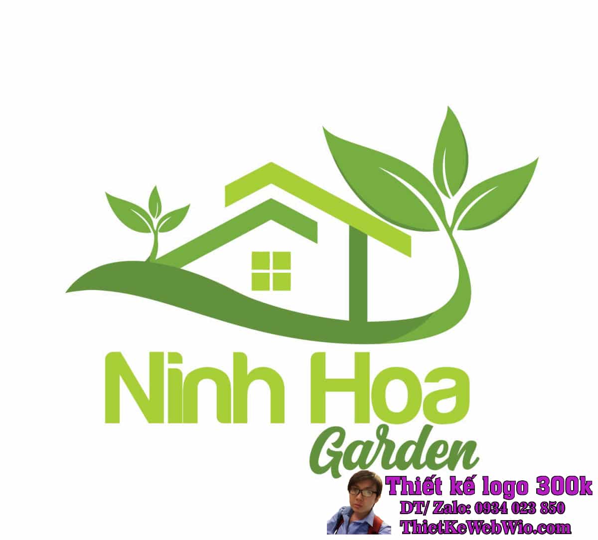 Thiết kế logo nhà hàng Ninh Hoa Garden Thiết kế logo nhà hàng Ninh Hoa Garden